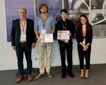 Qinghe Gao wins Best Presentation Award